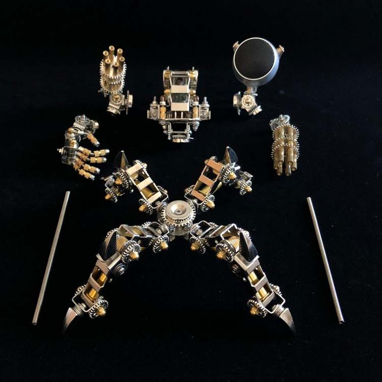 3D Puzzle Model Kit DIY Metal Mecha Model