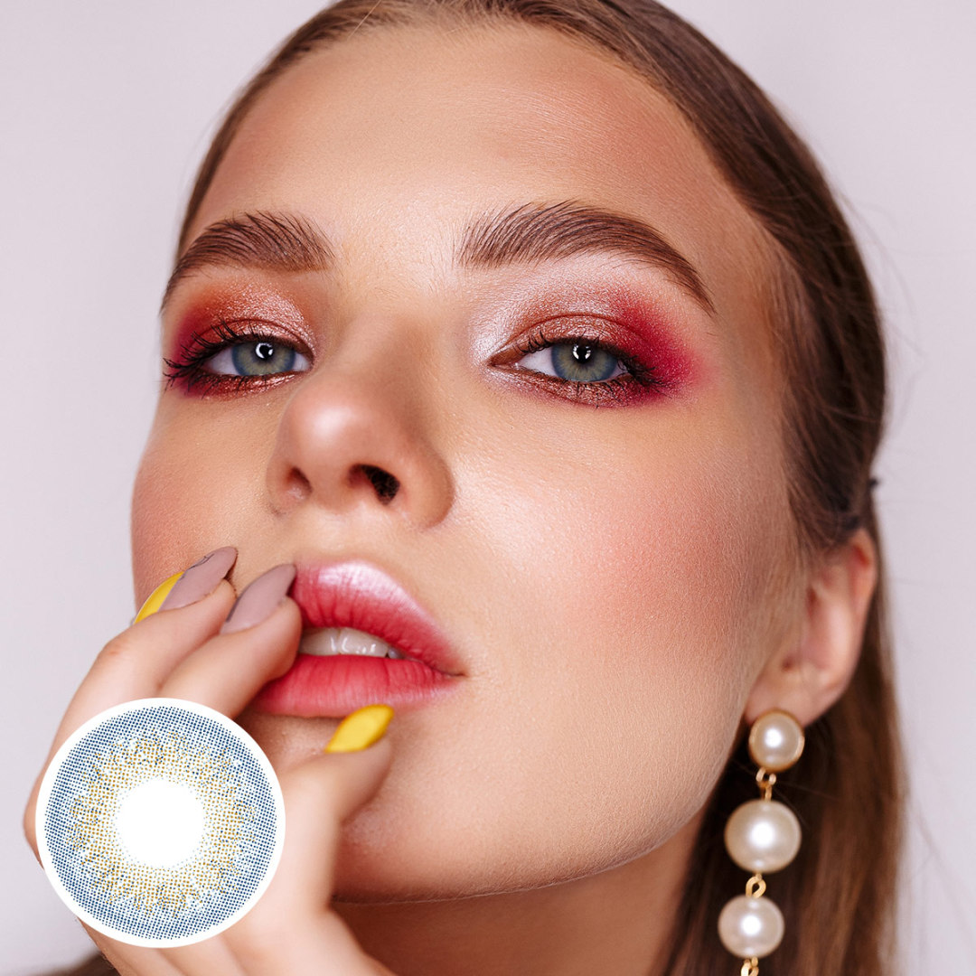 [US Warehouse] Wildcat Blue Prescription Contact Lenses