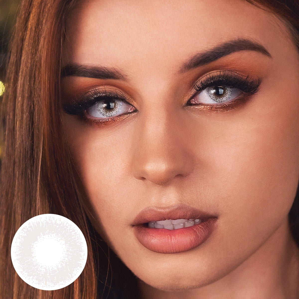 [US Warehouse] Elite Snow Flake Prescription Monthly Contact Lenses