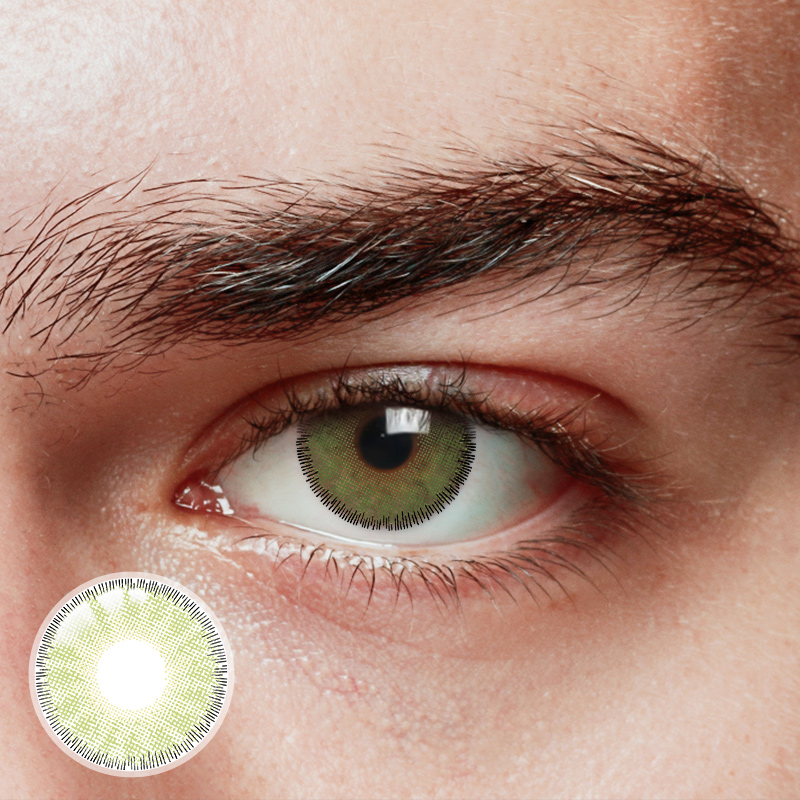 [US Warehouse] Canna Green Prescription Monthly Contact Lenses