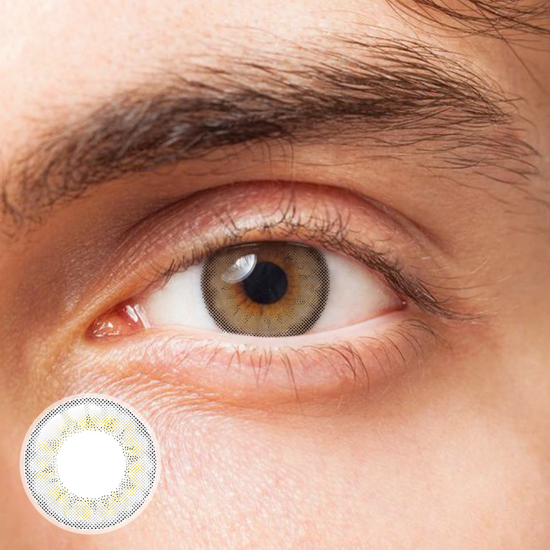 [US Warehouse] Butter Nuts Grey Prescription Monthly Contact Lenses