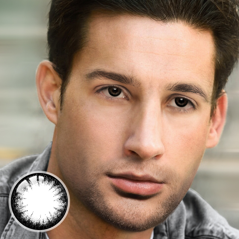 [US Warehouse] Ocean Black Prescription Contact Lenses