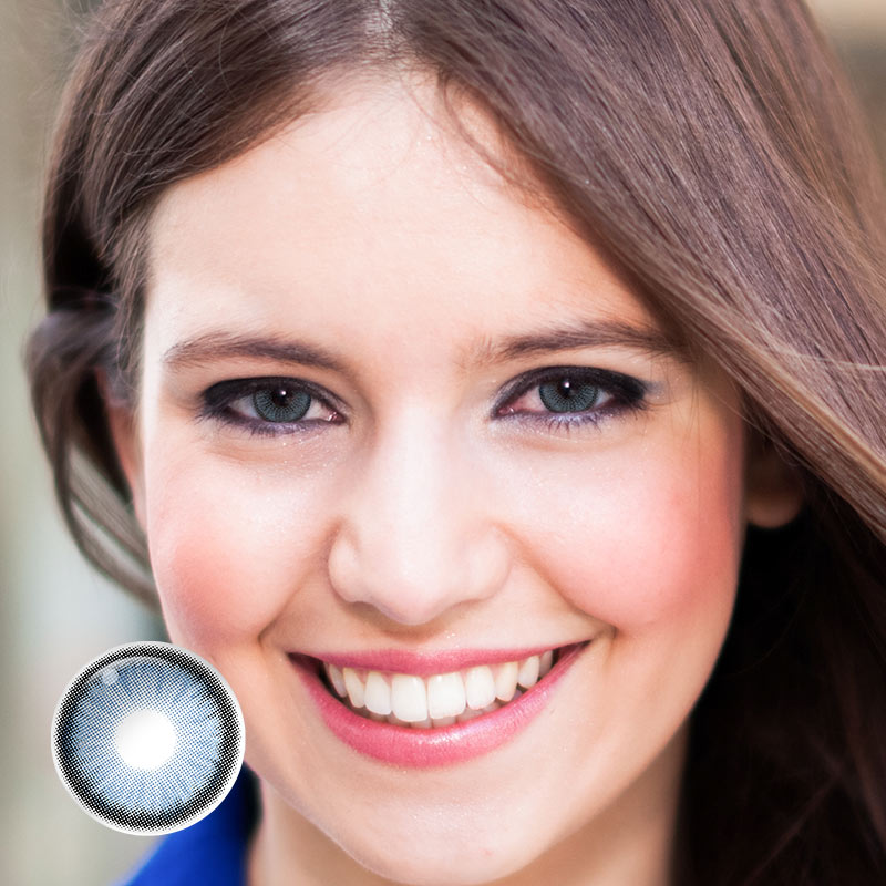 Diamond Pacific Blue Contact Lenses