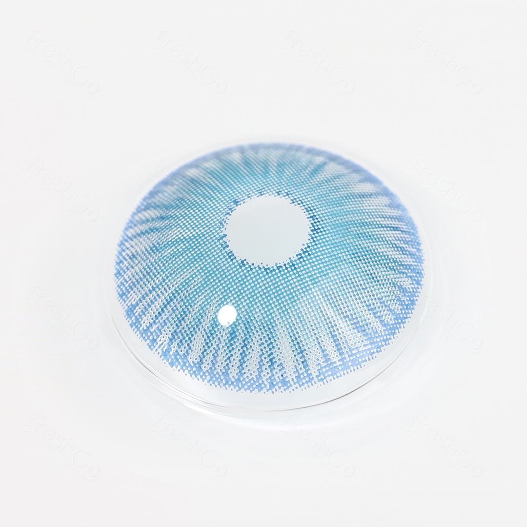 Fiesta Blue Contact Lenses