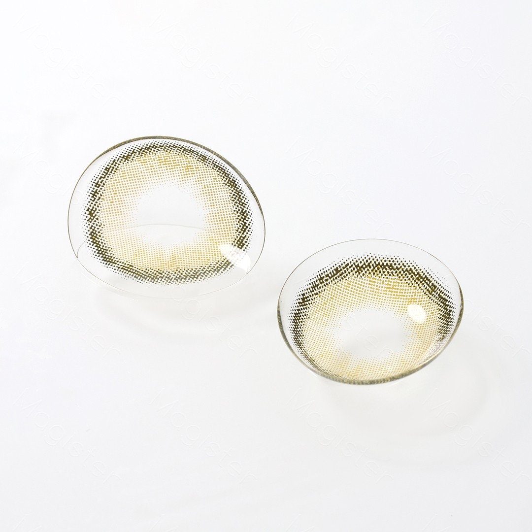 Roze Olive Green Contact Lenses