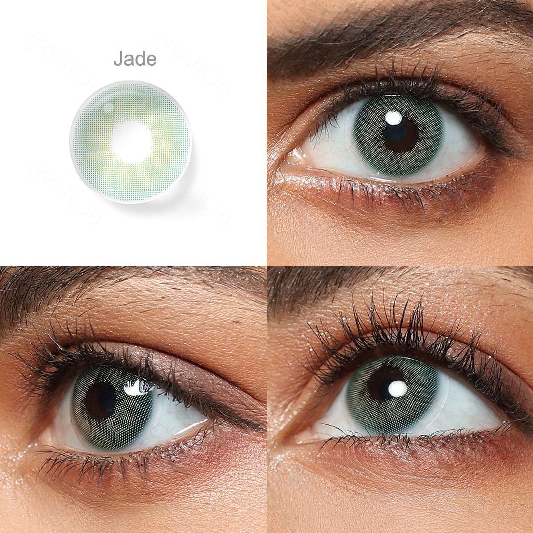 HIDROCOR Jade Cumbuci Green Contact Lenses