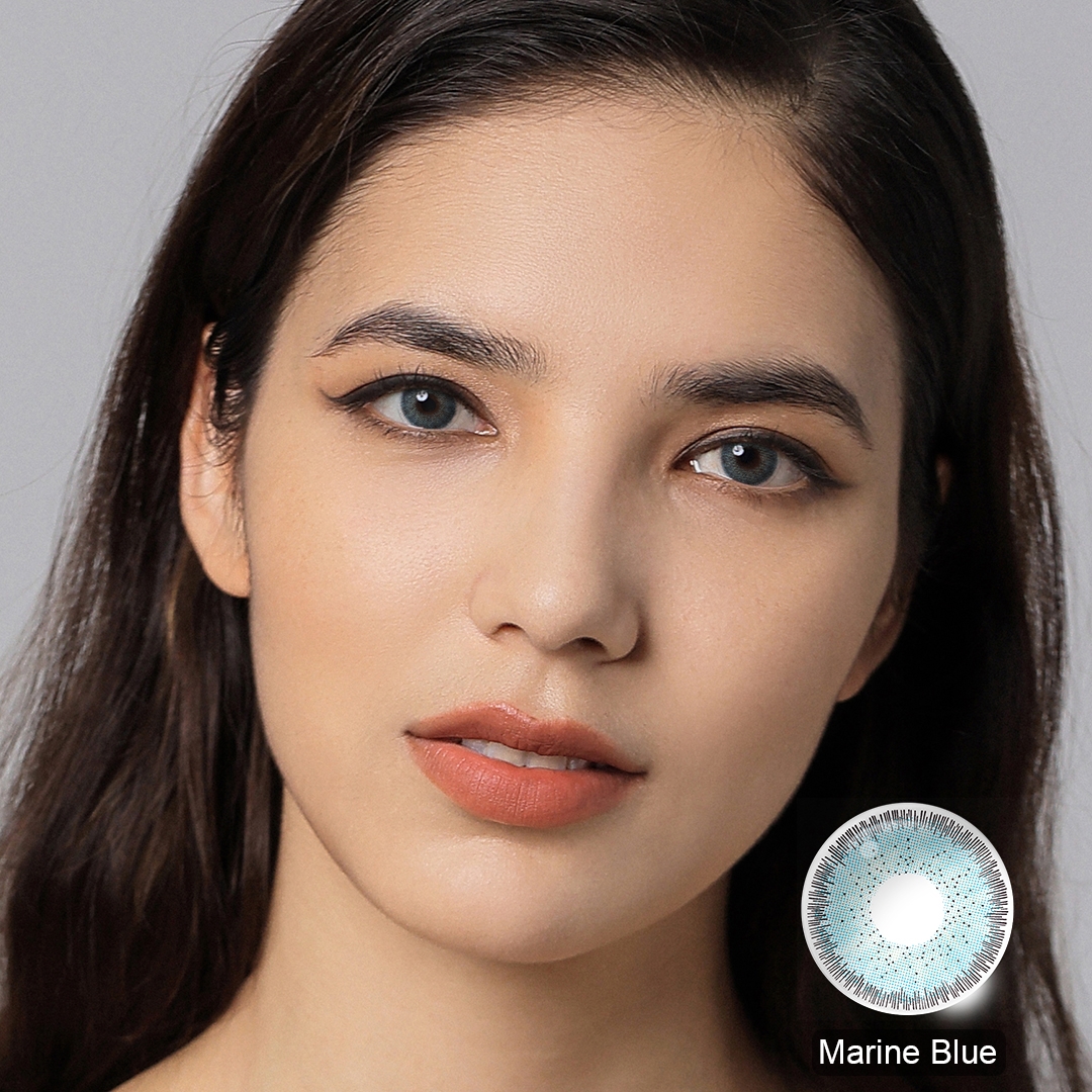 [US Warehouse] Marine Blue Contact Lenses Unicoeye® Colored Contact