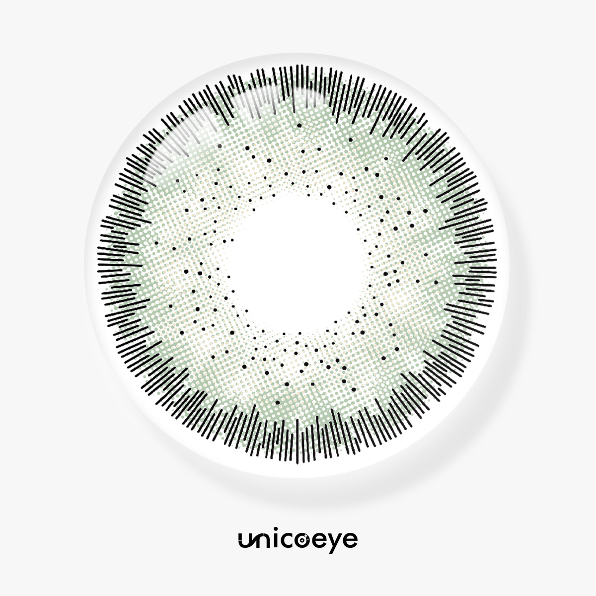 [US Warehouse] Magic Green Prescription Monthly Contact Lenses