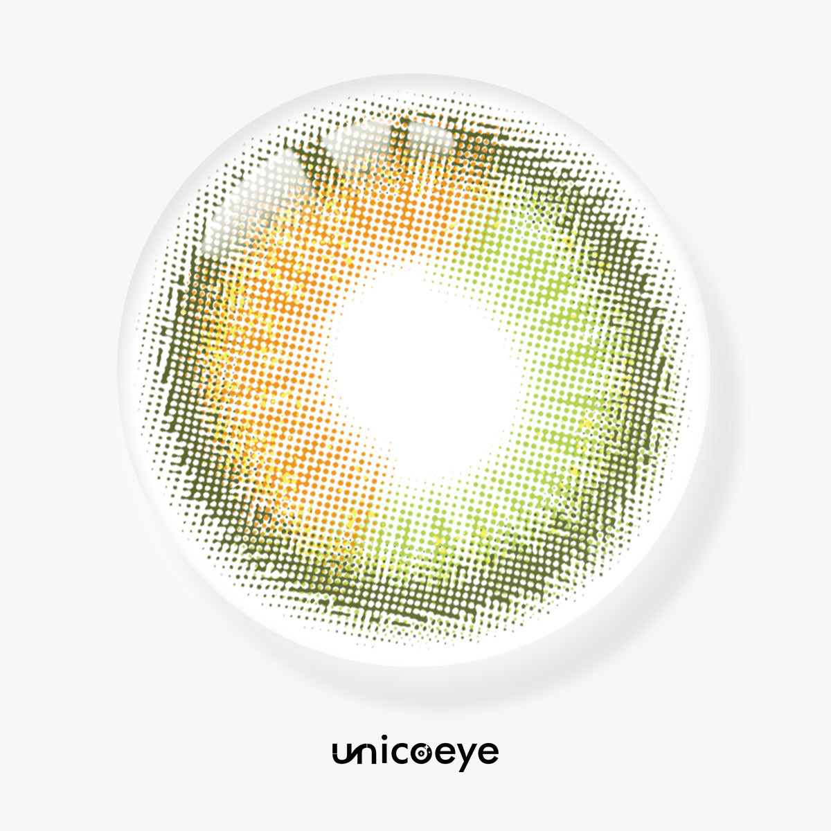 [US Warehouse] Firmament Green Prescription Monthly Contact Lenses
