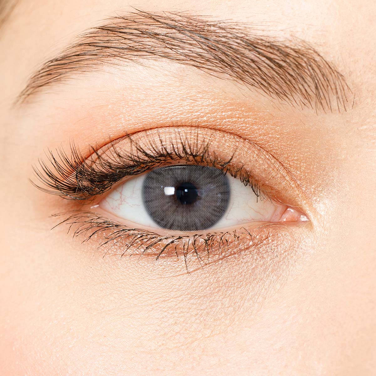 [US Warehouse] Icy Grey Prescription Monthly Contact Lenses