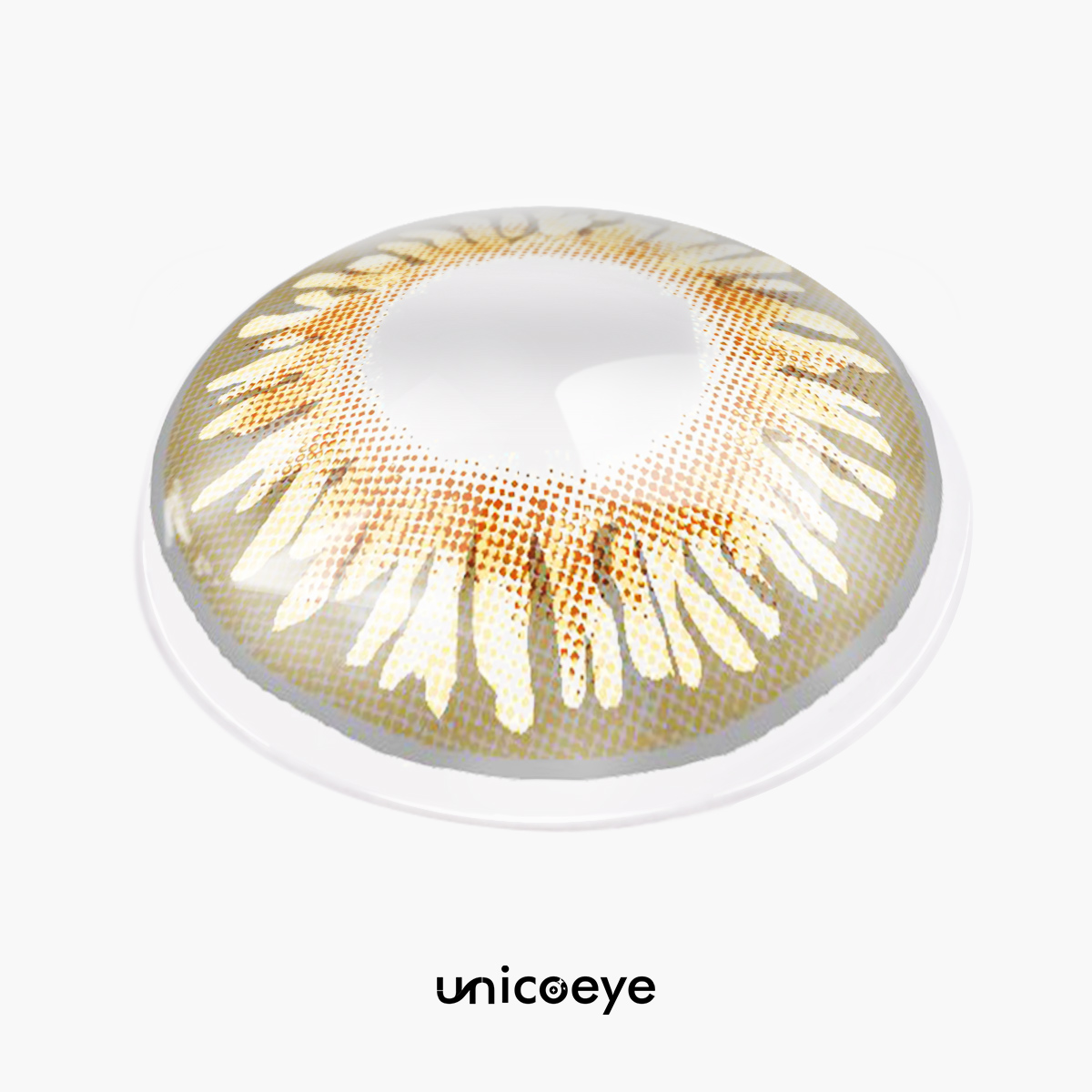 [US Warehouse] Natural Honey Prescription Monthly Contact Lenses