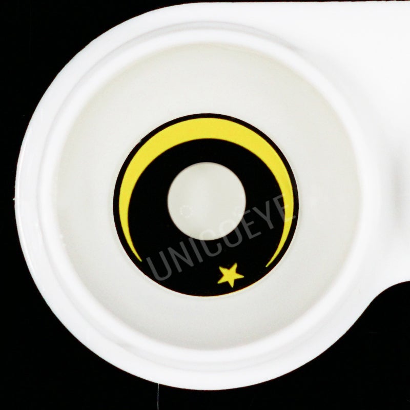 Moon Star-yellow Cosplay Contact Lenses