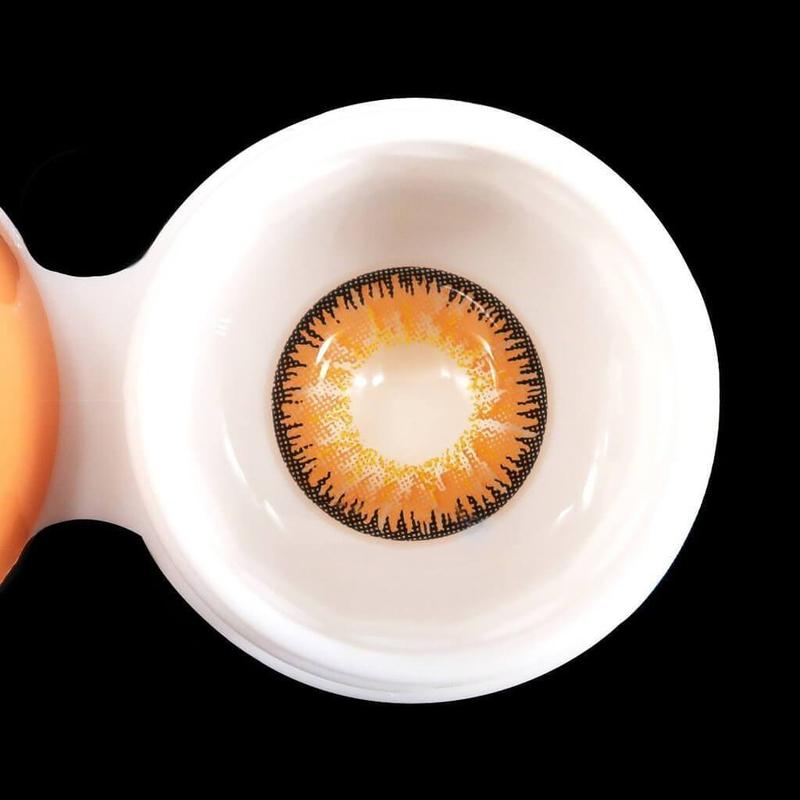 Nonno Yellow Prescription Contact Lenses