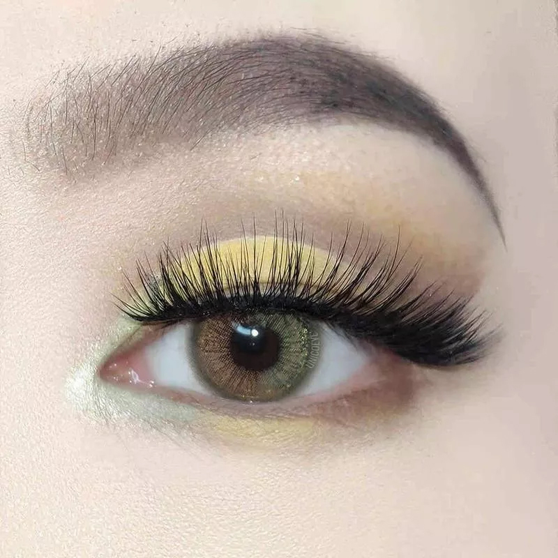 [US Warehouse] Firmament Green Prescription Monthly Contact Lenses