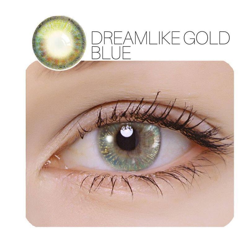 [US Warehouse] Dreamlike Blue Prescription Monthly Contact Lenses