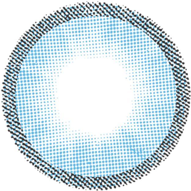 [US Warehouse] Hidrocharm Blue Prescription Contact Lenses