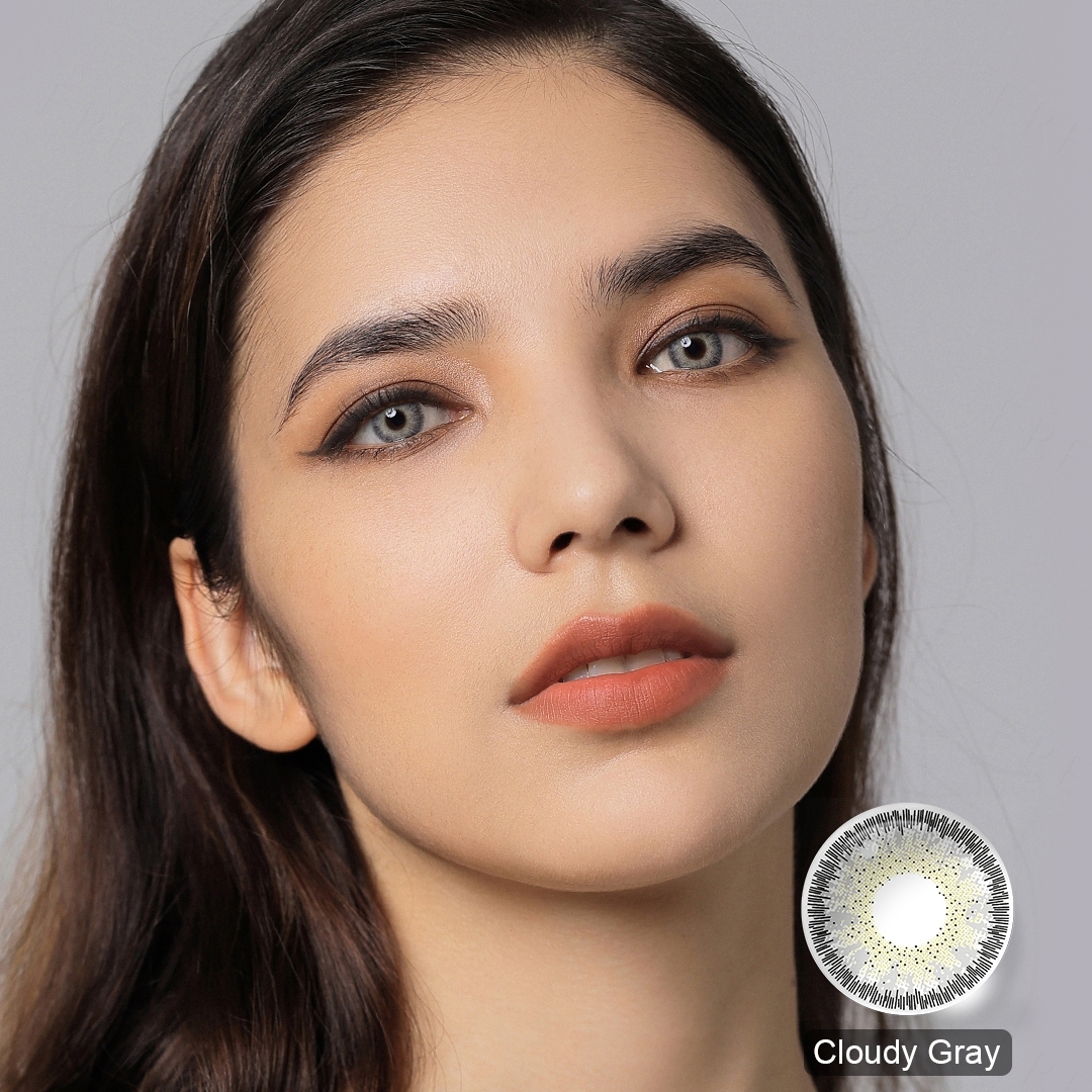 [US Warehouse] Cloudy Grey Contact Lenses