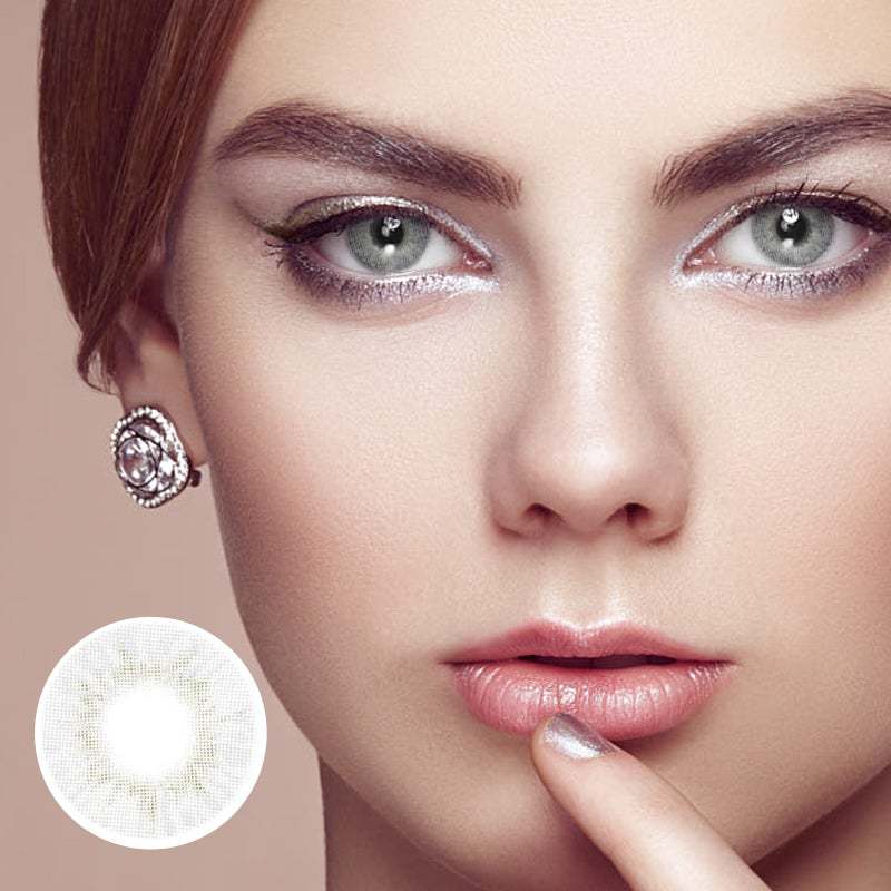 [US Warehouse] Cherry Icy Prescription Monthly Contact Lenses