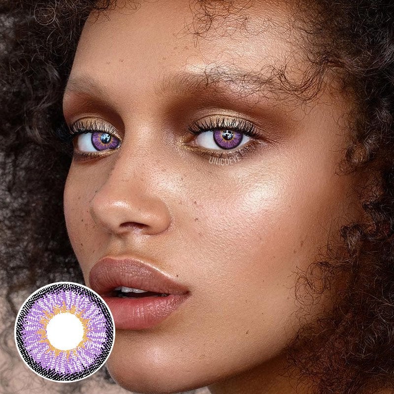 Neon Violet Contact Lenses