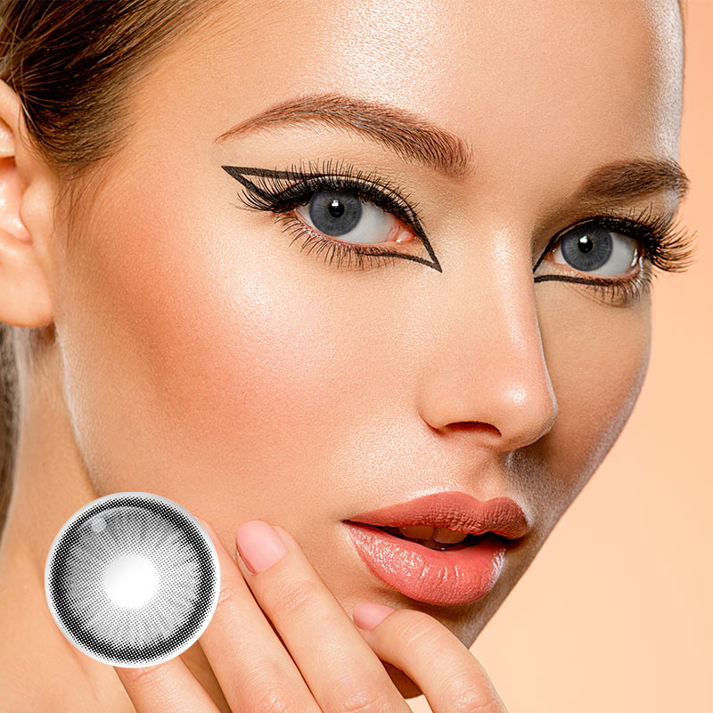 Diamond Allure Gray Contact Lenses