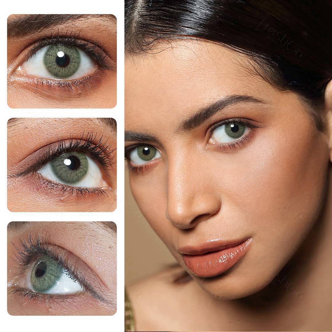 HIDROCOR Gen3 Cumbuci Green Contact Lenses