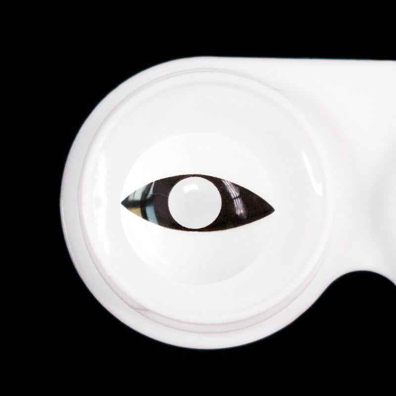 Reptile White Contact Lenses