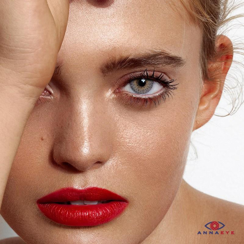 [US Warehouse] New York Gosh Grey Prescription Monthly Contact Lenses