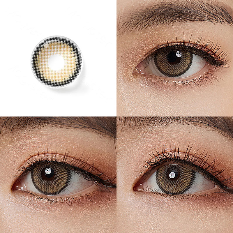 Diamond Candy Brown Contact Lenses