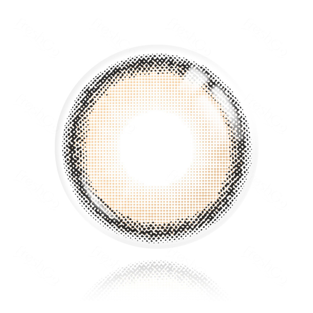 ROZE AIRY Beige Brown Contact Lenses