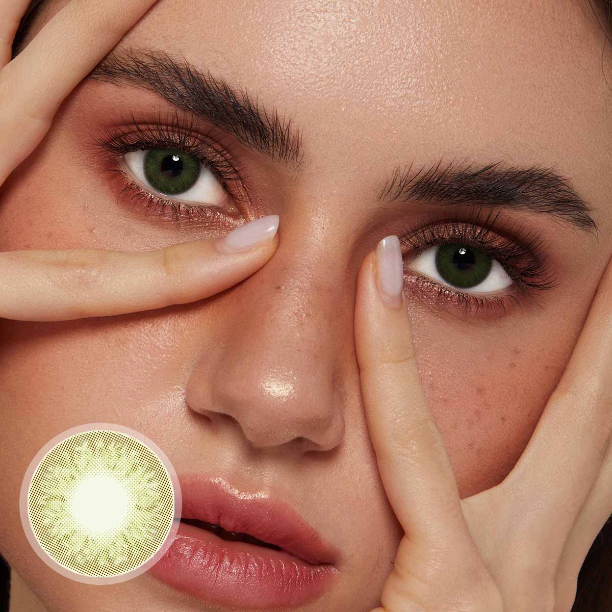Green Contacts – Unicoeye®