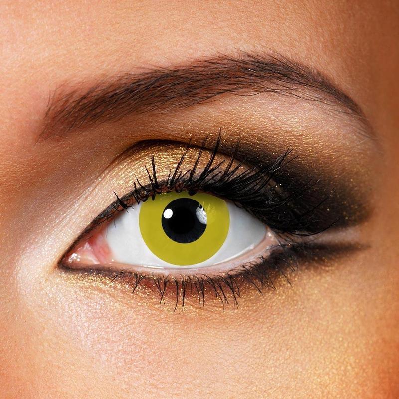 Pure Yellow Contact Lenses