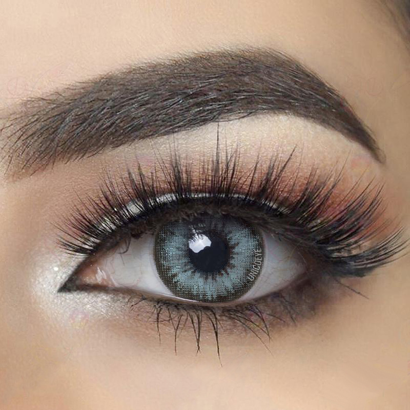 Pacific Blue Diamond Contact Lenses