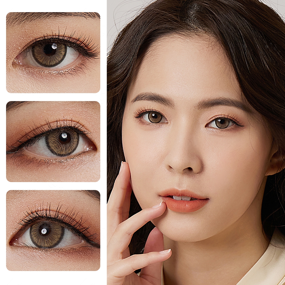 Diamond Candy Brown Contact Lenses