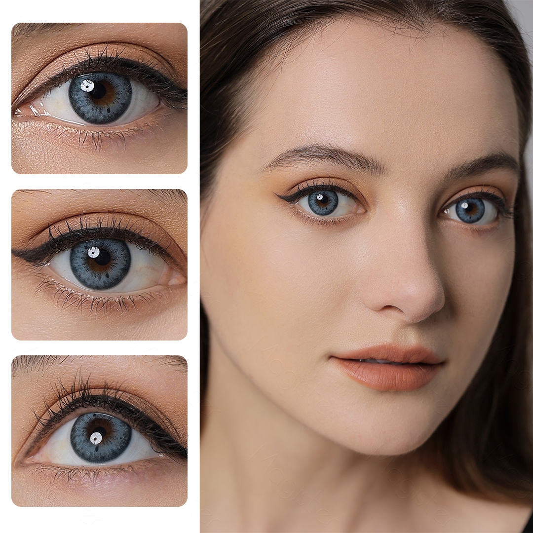 HC2 Coral Blue Yearly Contact Lenses