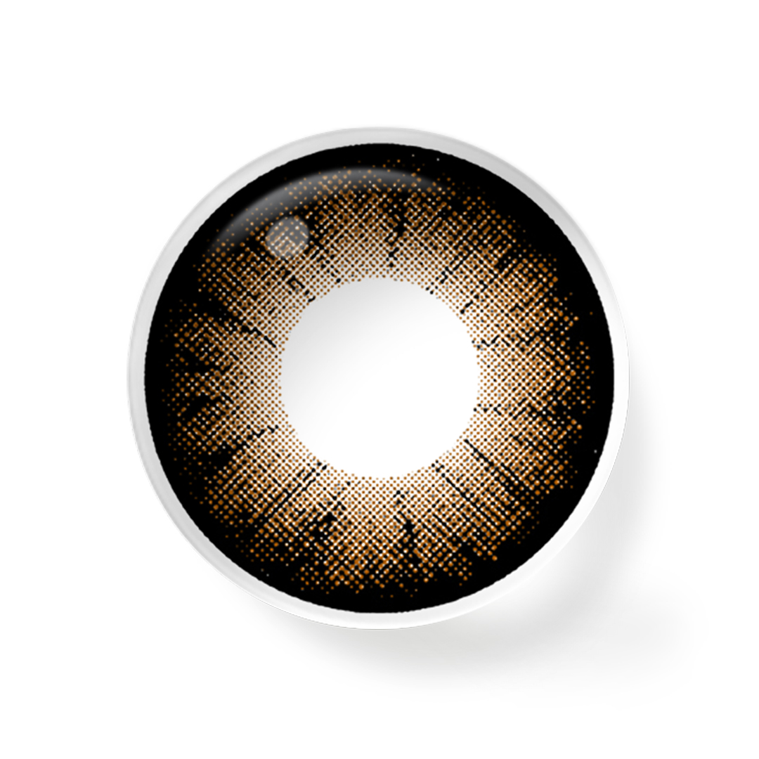 Supersize Brown Yearly Contact Lenses