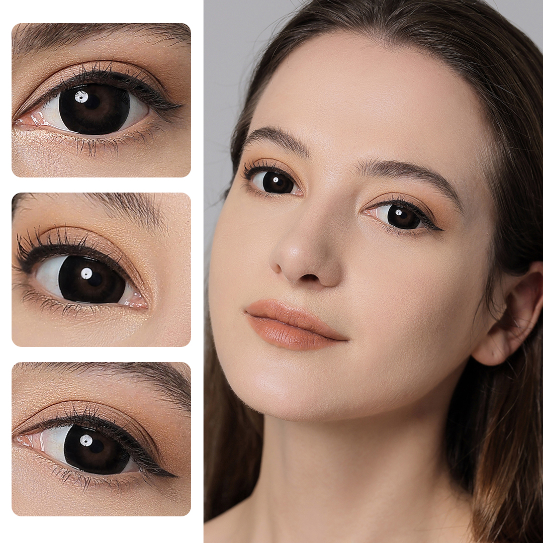 Supersize Black Plus Yearly Contact Lenses