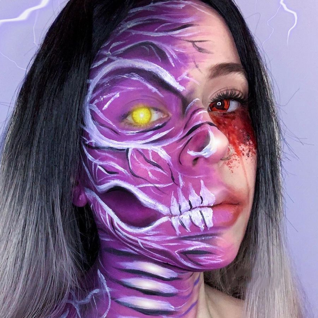 Red Cosplay Yearly Contact Lenses