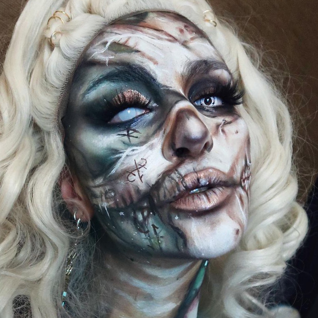 Black Cosplay Yearly Contact Lenses