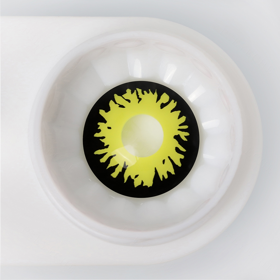Black Cosplay Yearly Contact Lenses