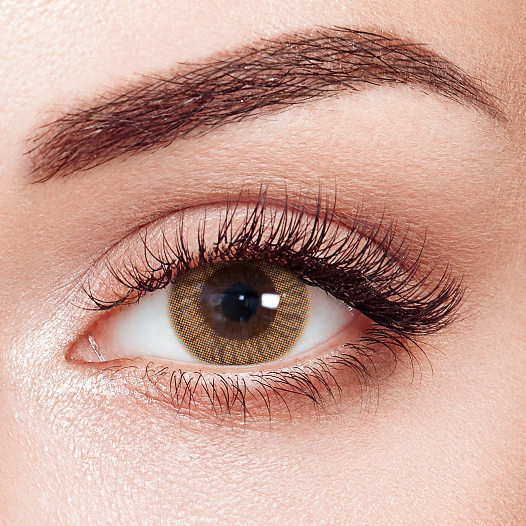 [US Warehouse] Sensual Hazel Prescription Monthly Contact Lenses