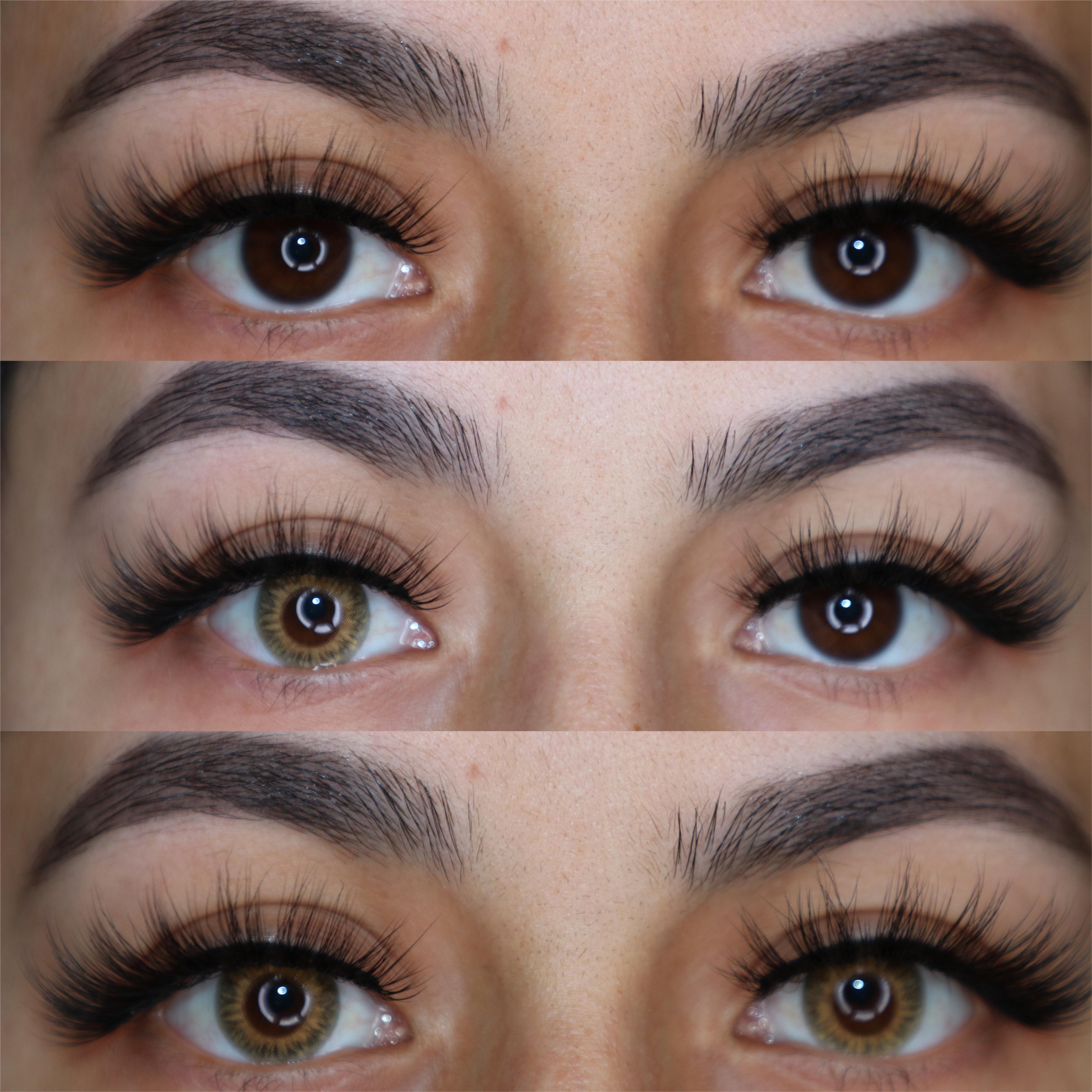 [US Warehouse] Natural Honey Prescription Monthly Contact Lenses