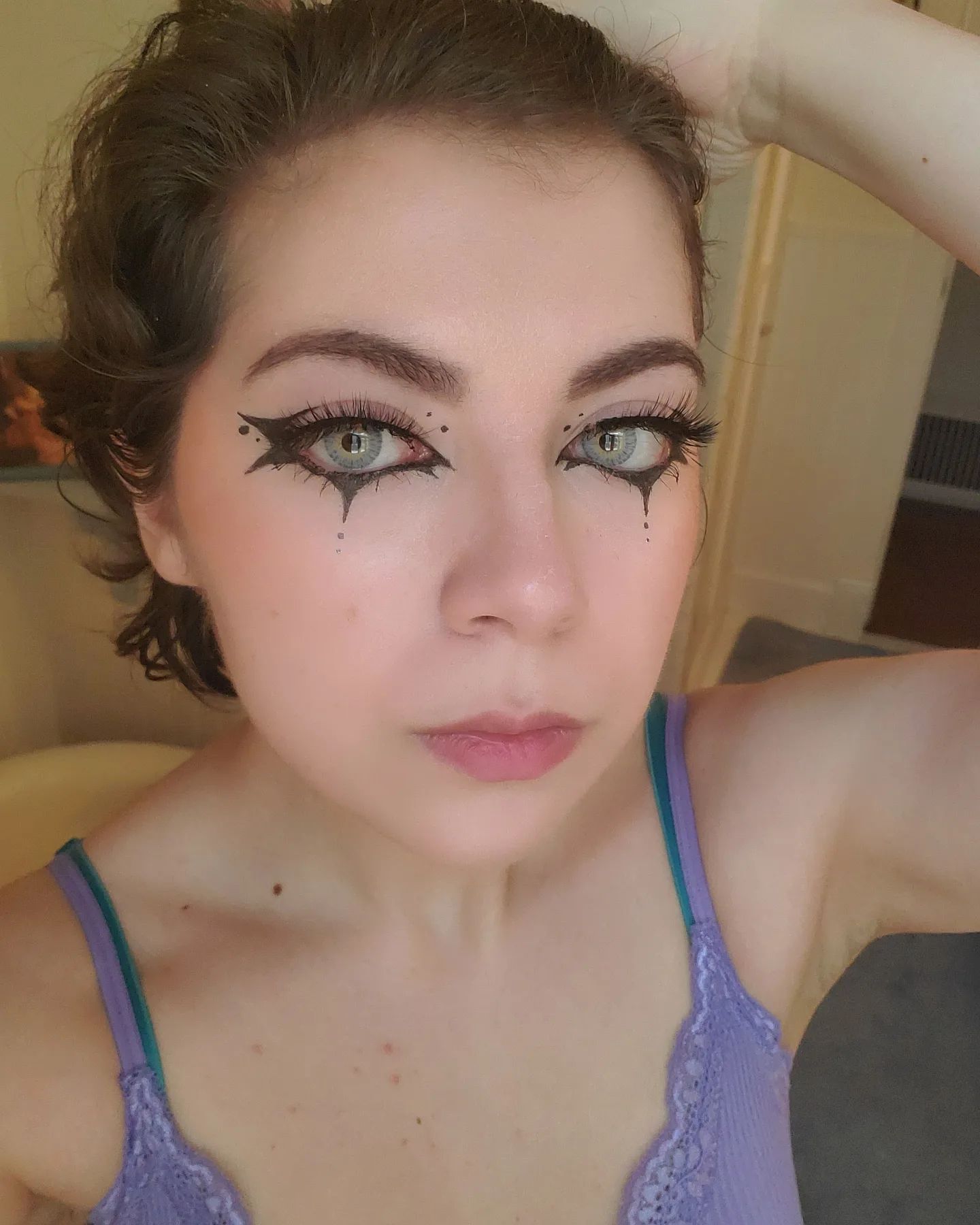 [US Warehouse] New York Gosh Grey Prescription Monthly Contact Lenses