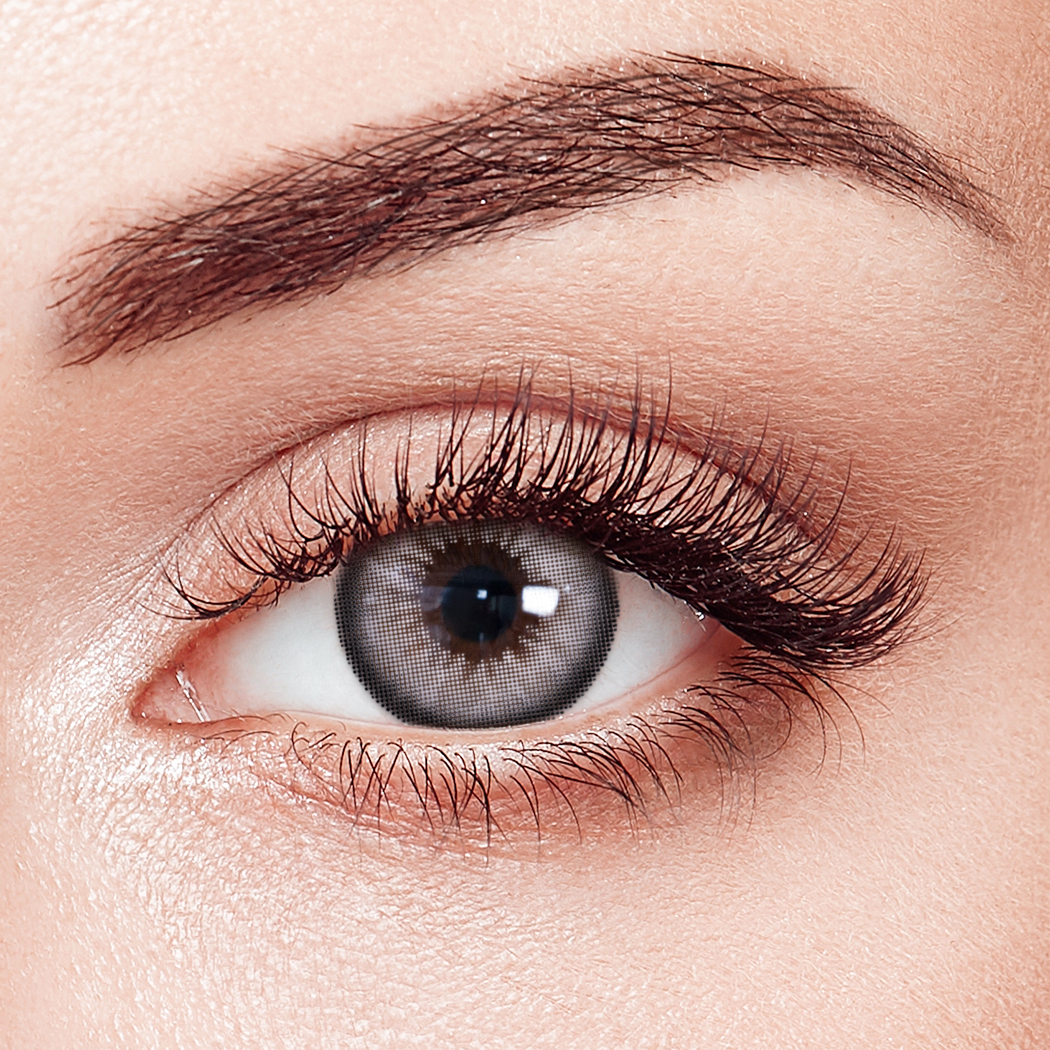 [US Warehouse] Diamonds Glitter Grey Prescription Monthly Contact Lens