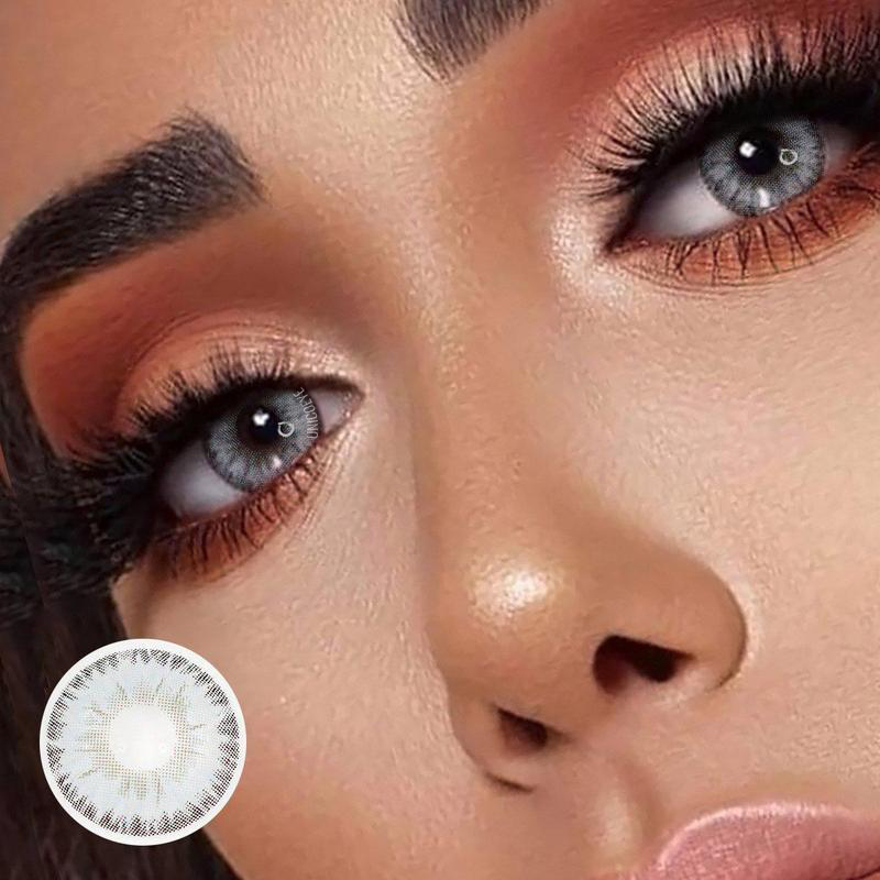 [US Warehouse] Molly Platino Prescription Monthly Contact Lenses