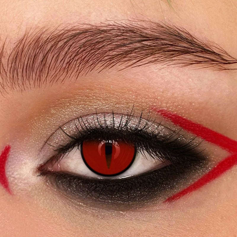 Demon Red Cosplay Contact Lenses