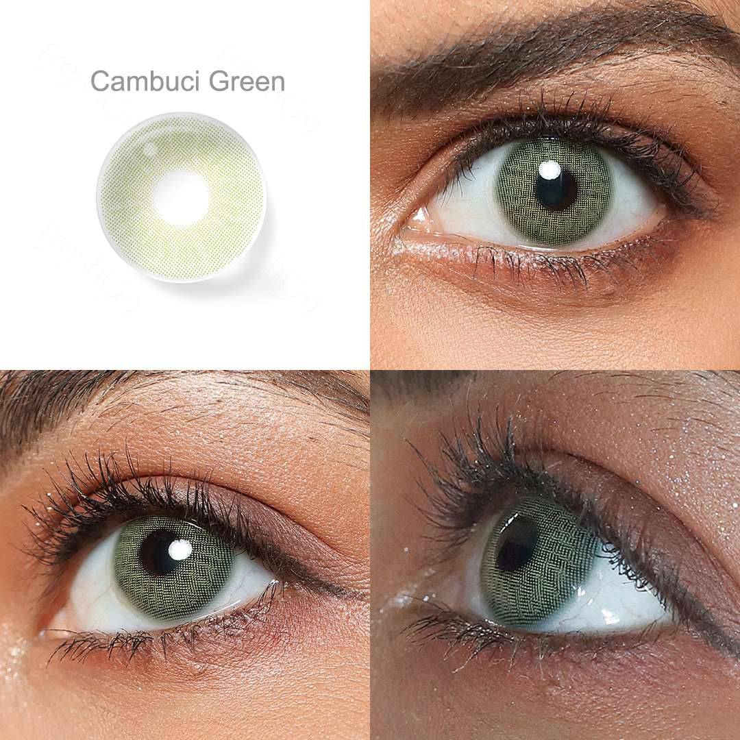 HIDROCOR Gen3 Cumbuci Green Contact Lenses
