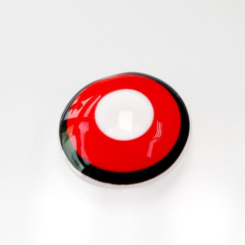 Circle Red Halloween Contact Lenses