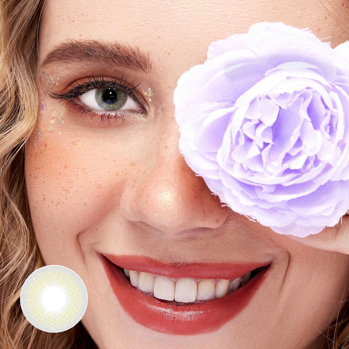 [US Warehouse] Quartz Prescription Monthly Contact Lenses Unicoeye