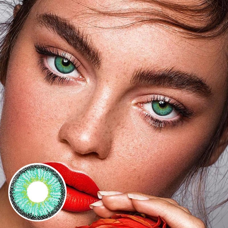 Neon Green Contact Lenses