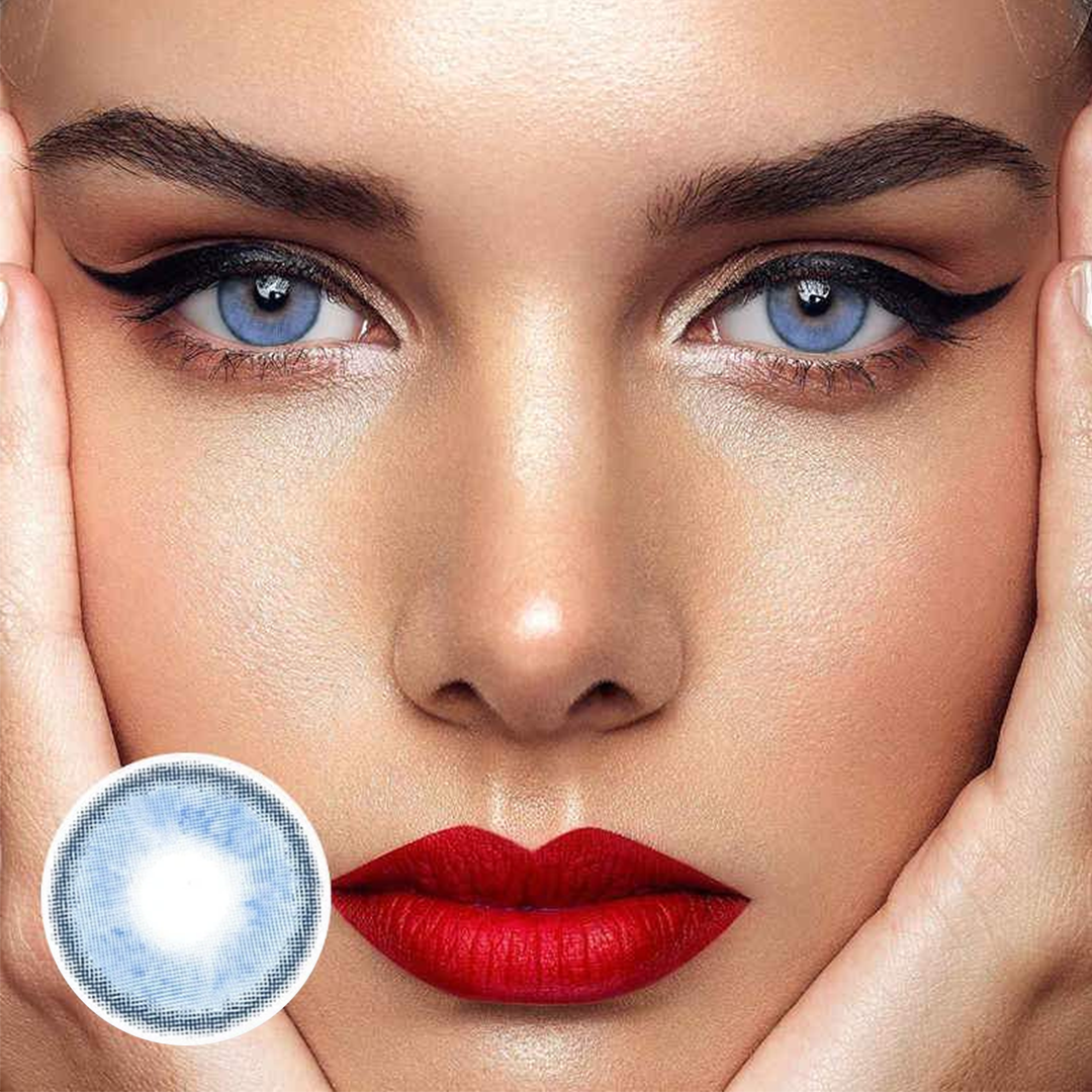 Sorayama Blue Contact Lenses